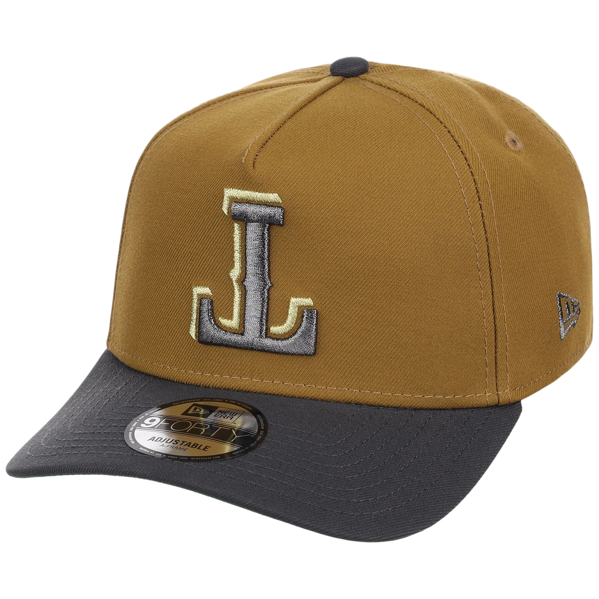 Texas Rangers MLB Flipmode 2.0 New Era 9FORTY A-Frame (Gold/Graphite/Kelly Green) - Image 4