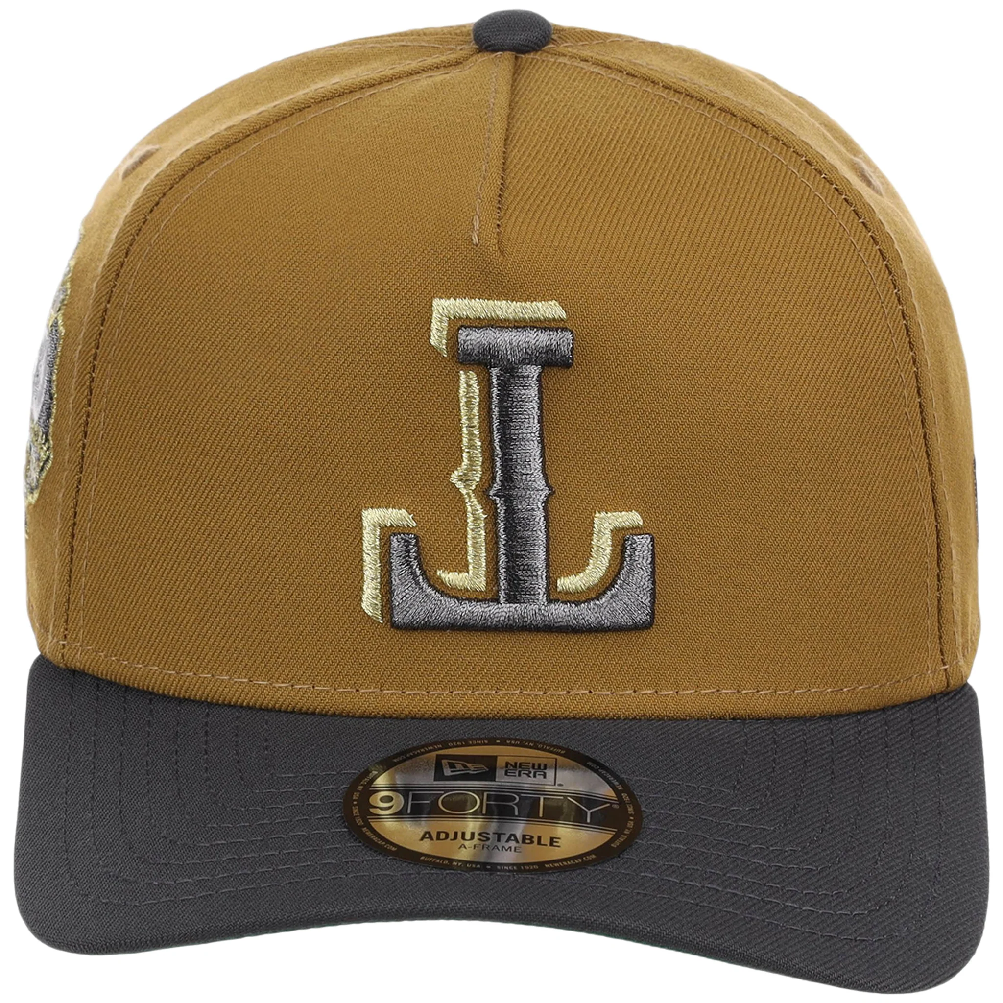 Texas Rangers MLB Flipmode 2.0 New Era 9FORTY A-Frame (Gold/Graphite/Kelly Green) - Image 5