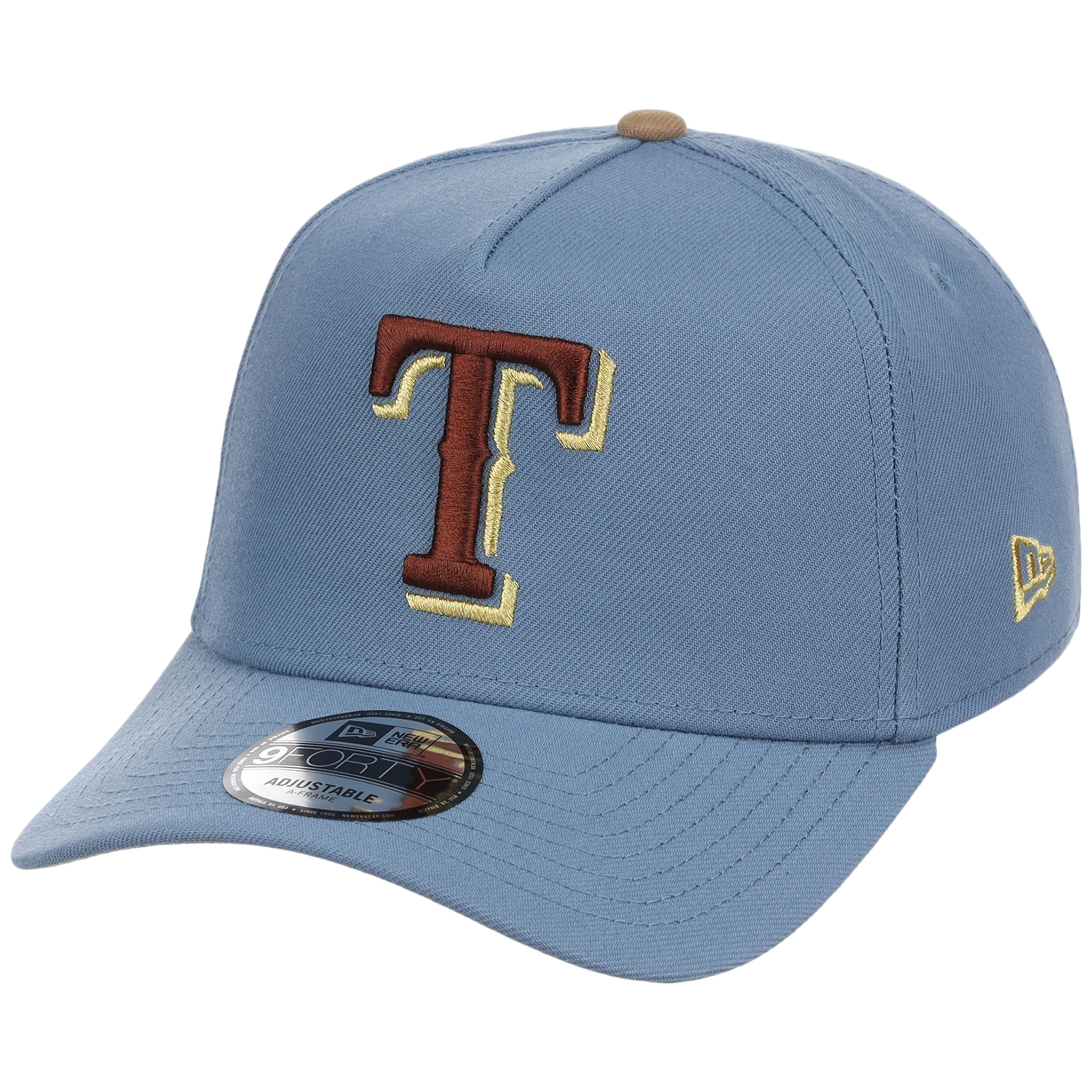 Texas Rangers MLB Golden Fade New Era 9FORTY - Image 4