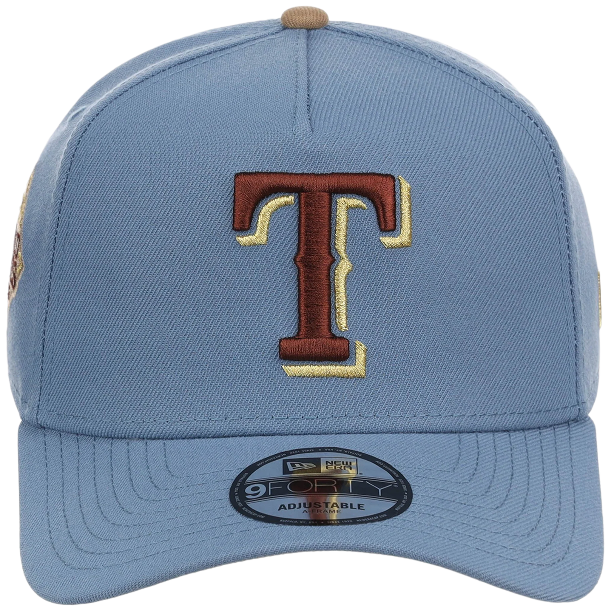 Texas Rangers MLB Golden Fade New Era 9FORTY - Image 5