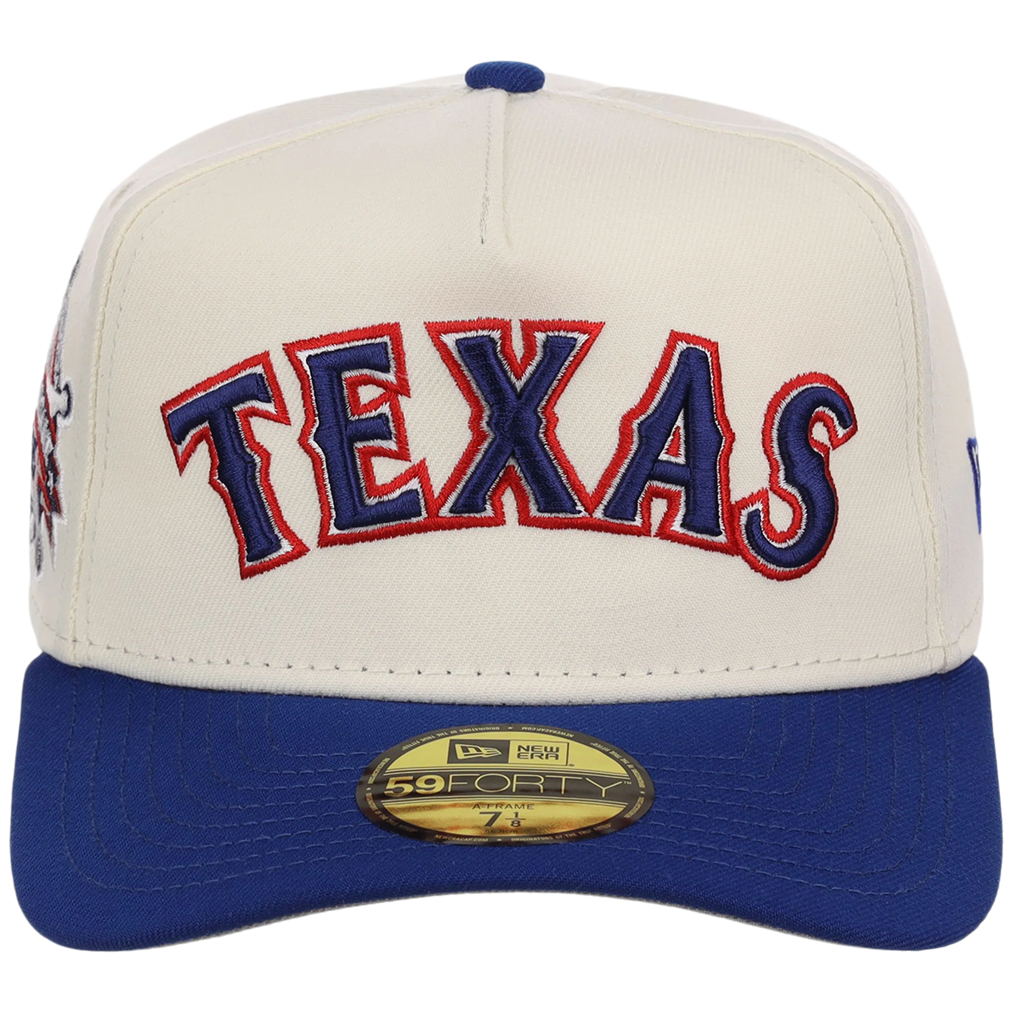 Texas Rangers MLB Heritage Chrome New Era 59FORTY - Image 5