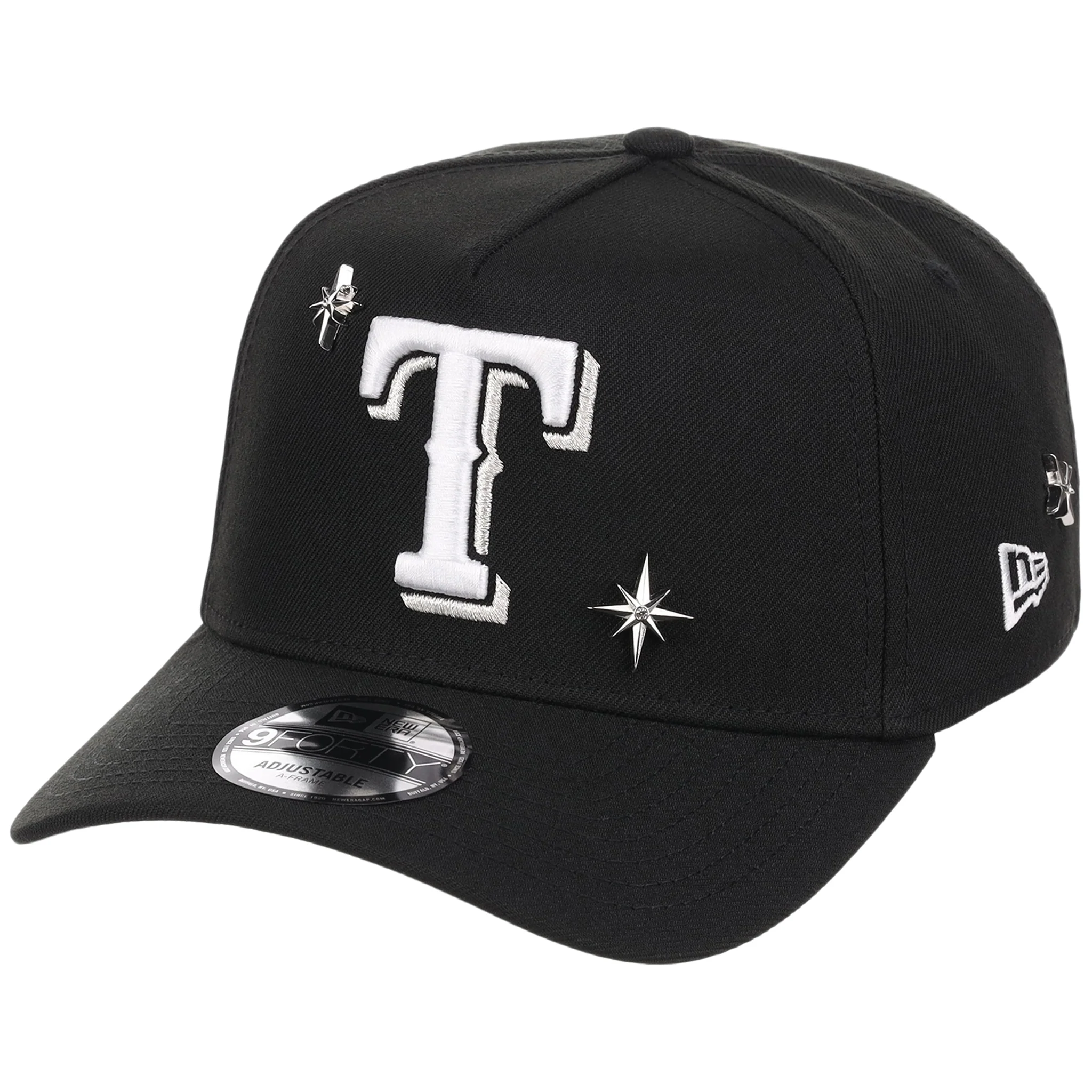 Texas Rangers MLB Star Stud New Era 9FORTY A-Frame - Image 4