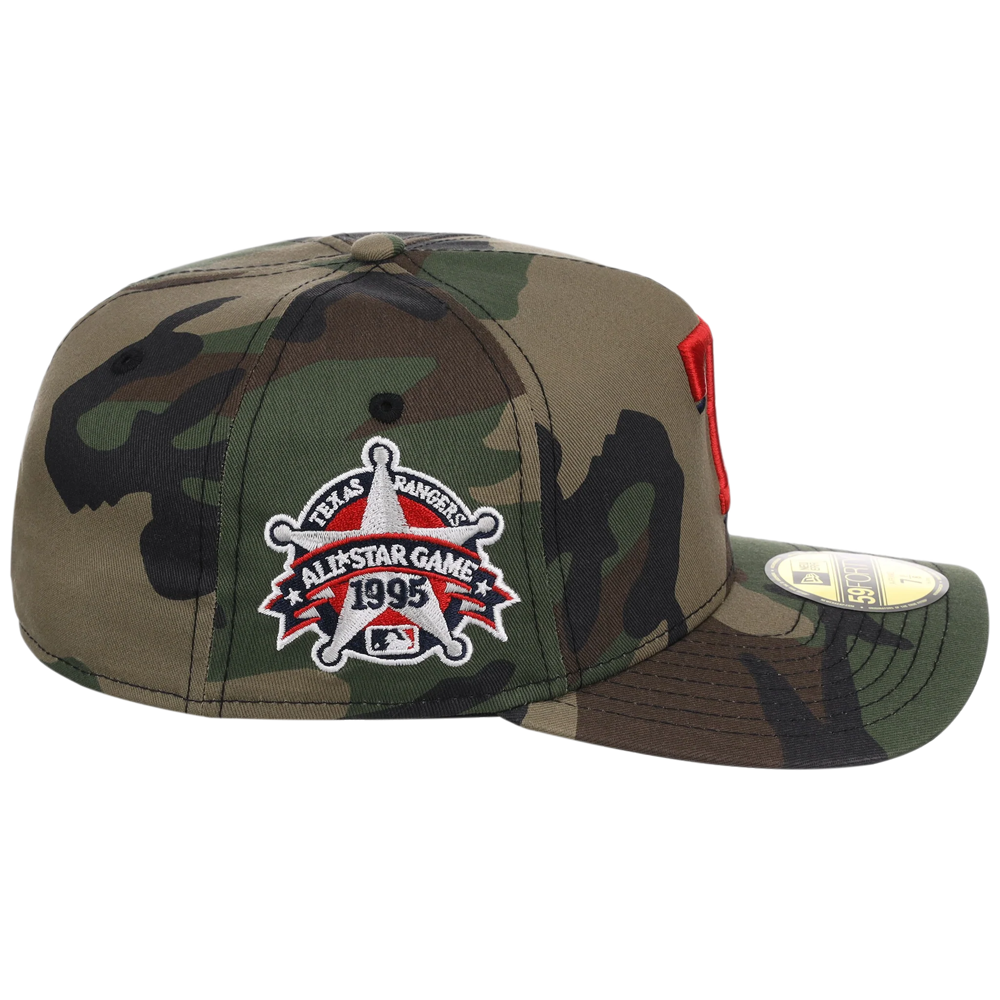 Texas Rangers MLB Tactical Woodland New Era 59FORTY - Image 3