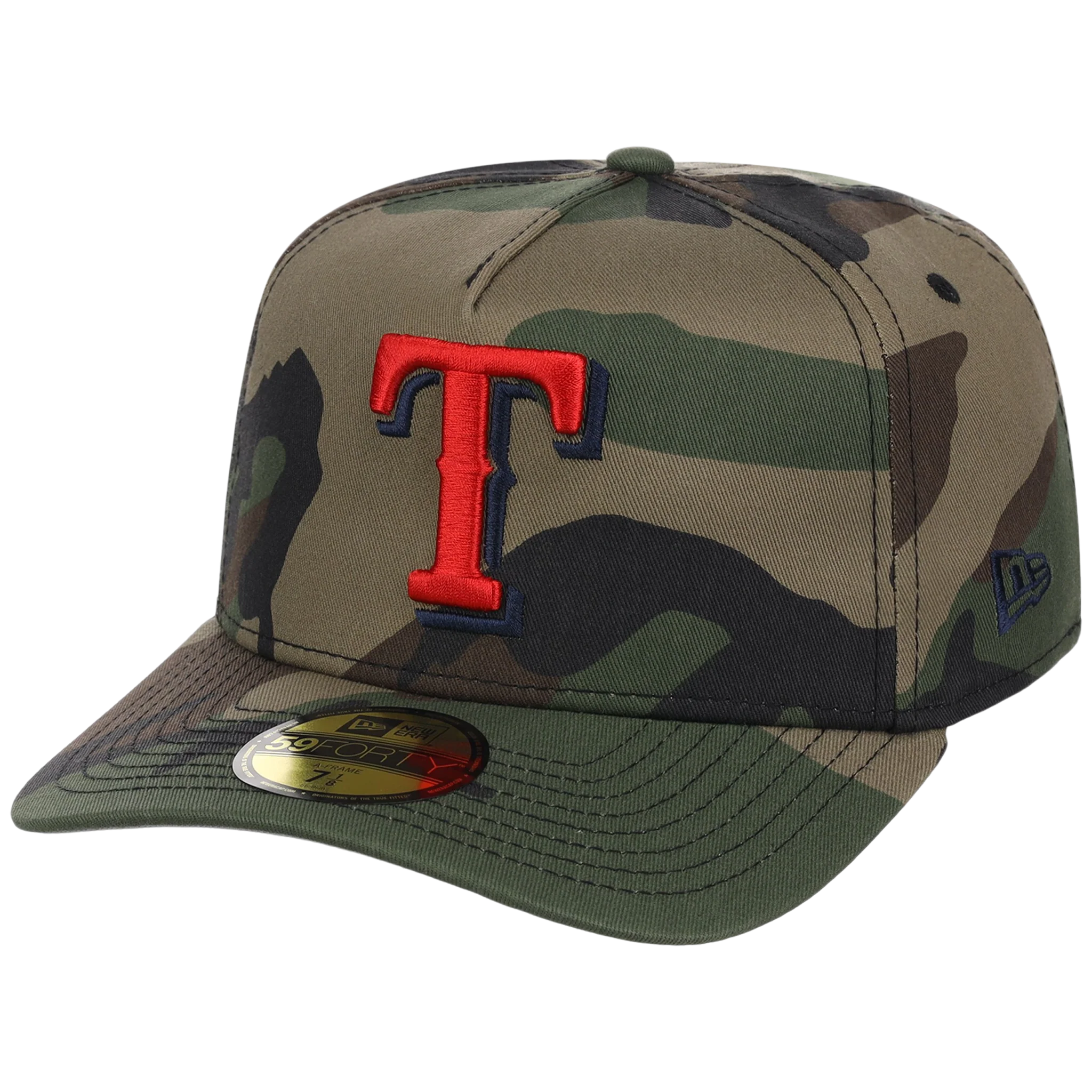 Texas Rangers MLB Tactical Woodland New Era 59FORTY - Image 4