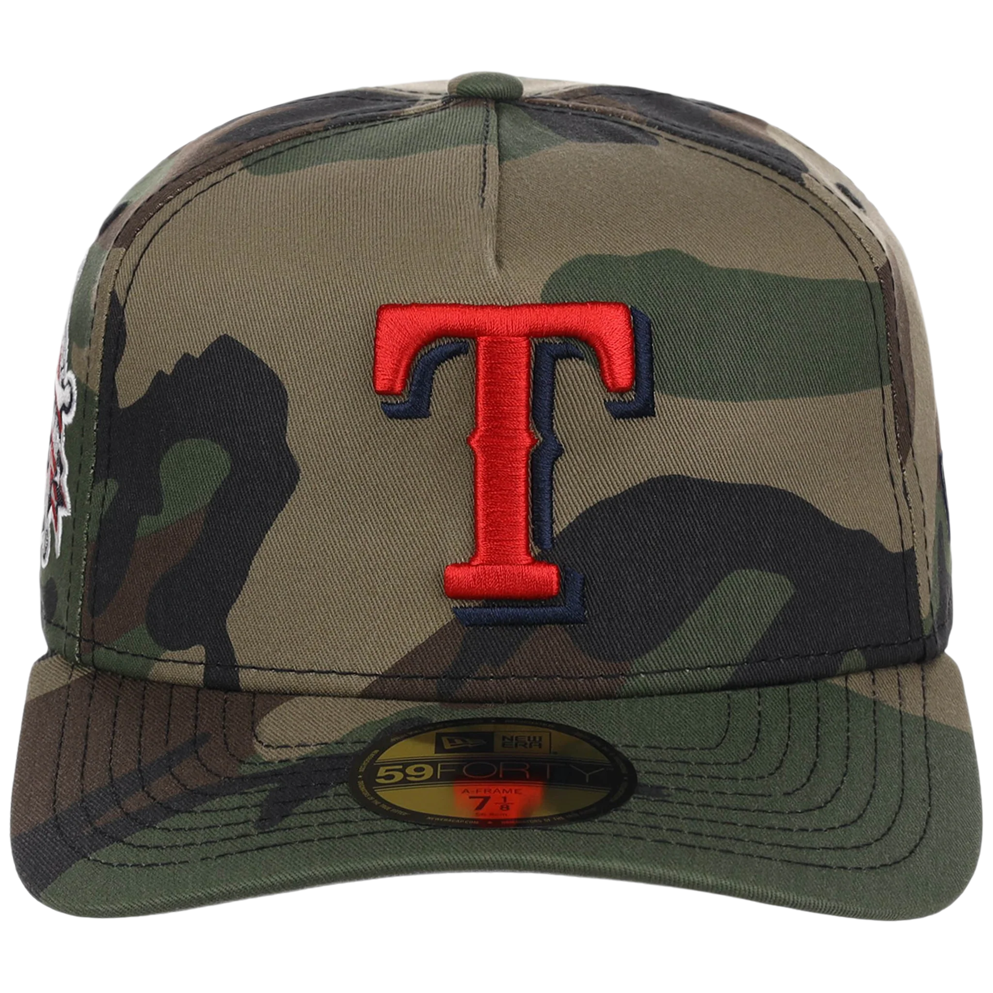 Texas Rangers MLB Tactical Woodland New Era 59FORTY - Image 5