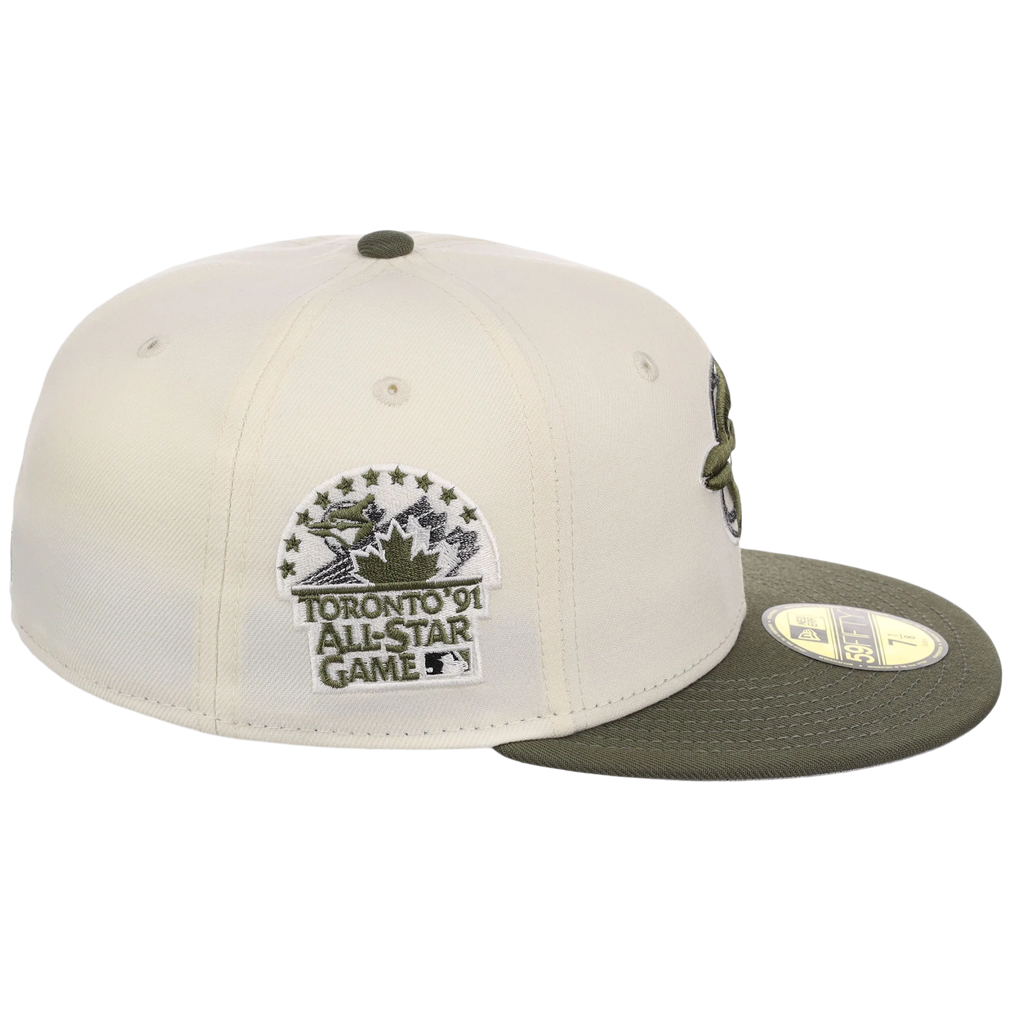 Toronto Blue Jays MLB Chrome Olive New Era 59FIFTY - Image 3