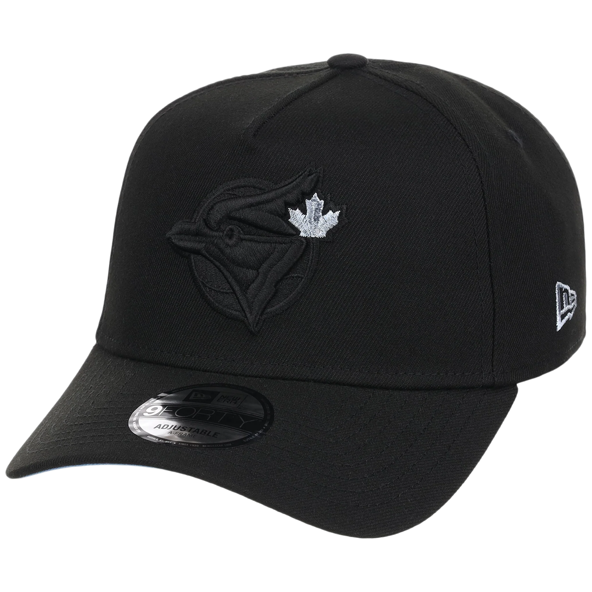 Toronto Blue Jays Toronto Crown the City - Black Pop Sky New Era 9FORTY (Black/Black) - Image 4