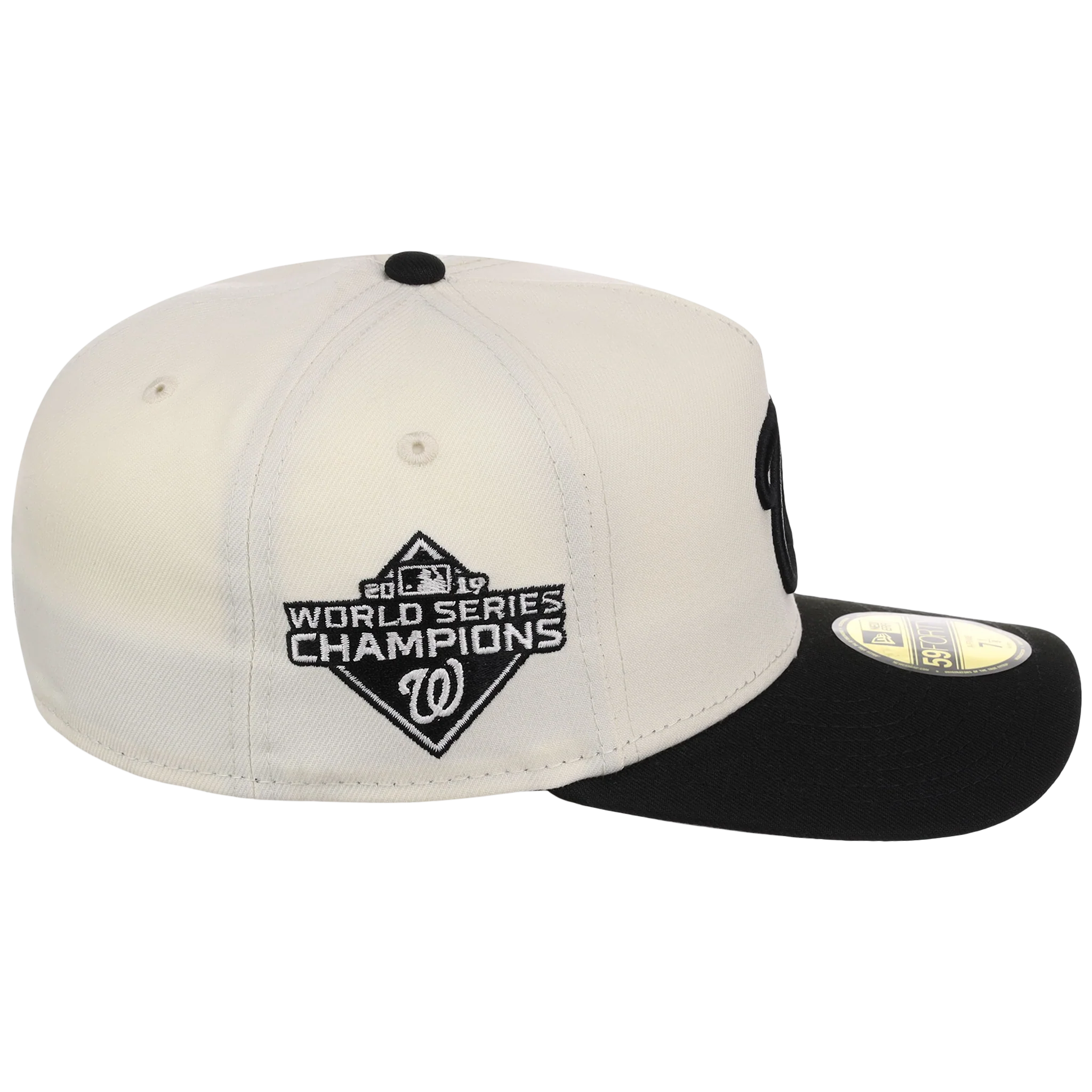 Washington Nationals MLB Chrome Noir New Era 59FORTY - Image 3