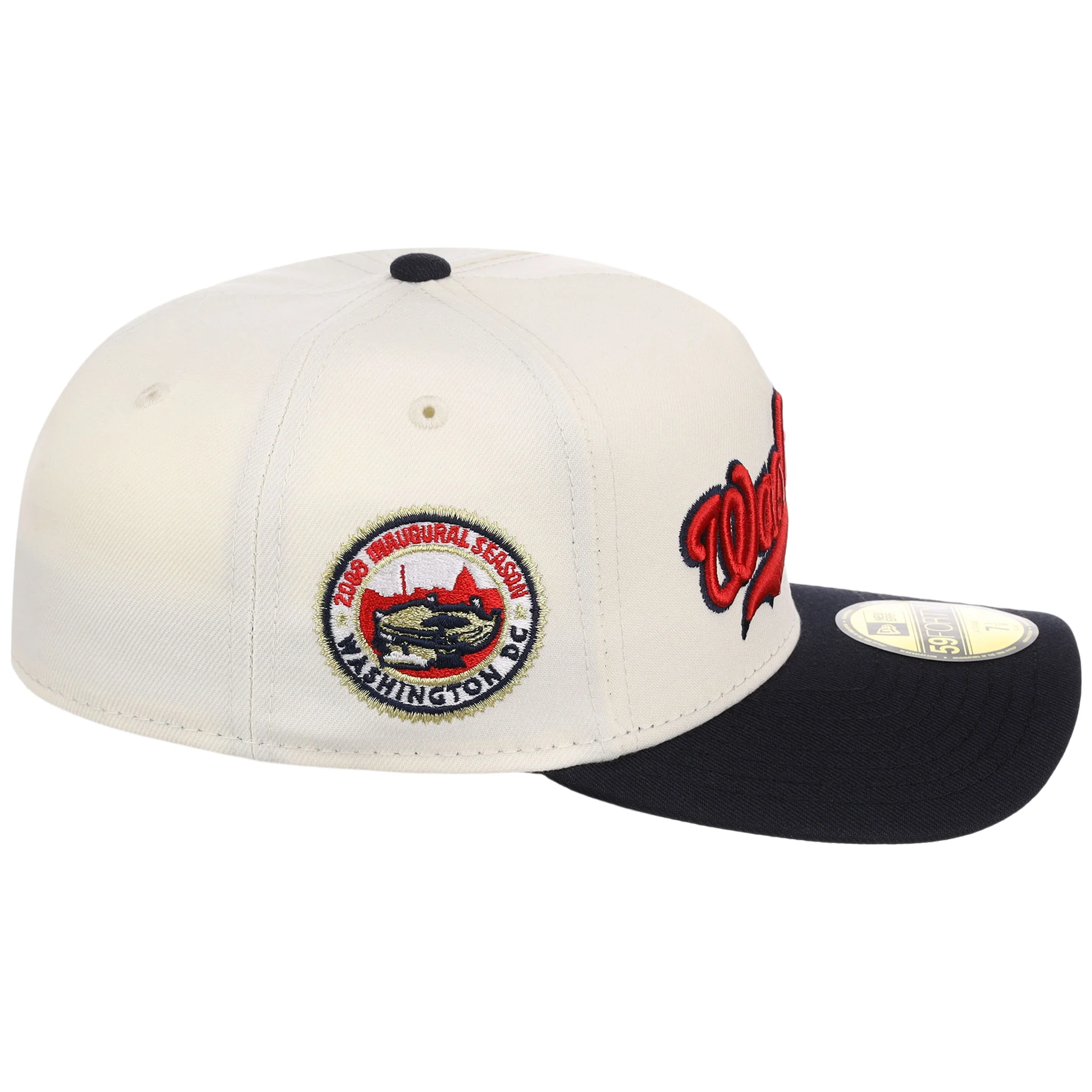 Washington Nationals MLB Heritage Chrome New Era 59FORTY - Image 3