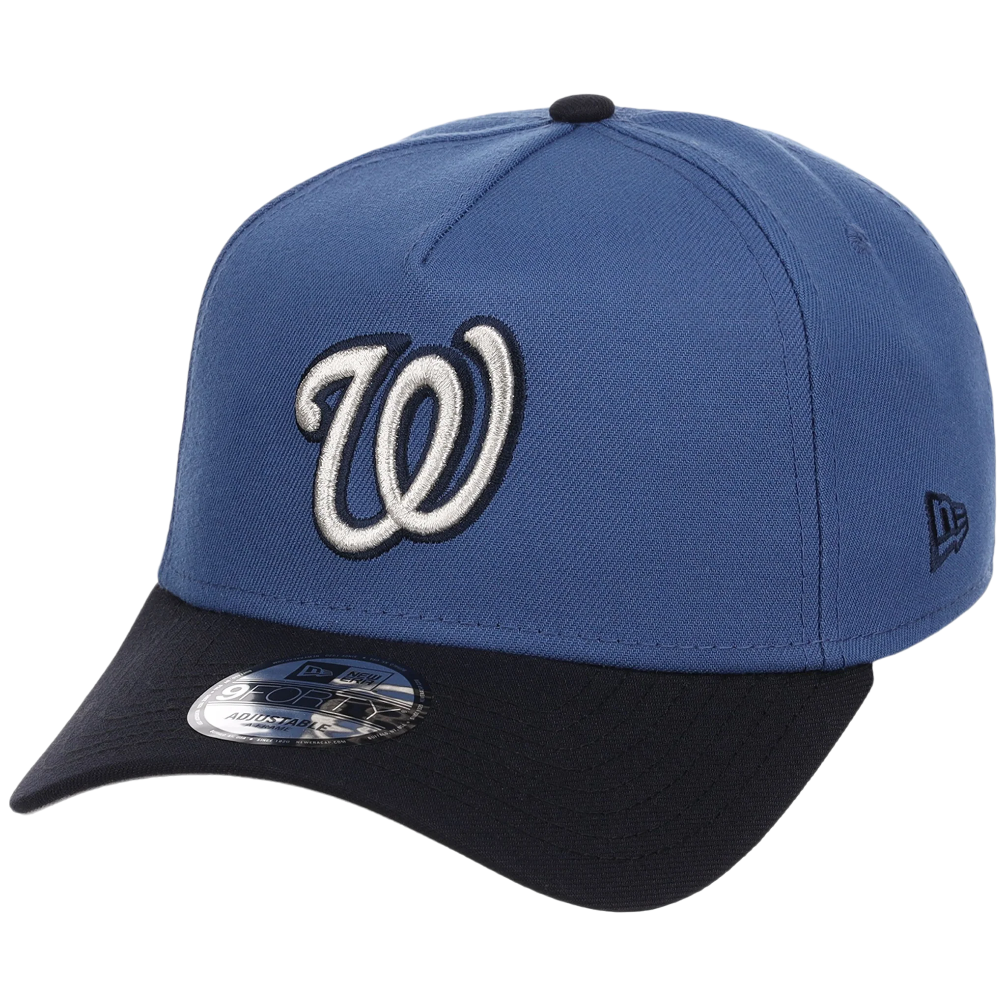 Washington Nationals MLB Indigo Navy New Era 9FORTY - Image 4
