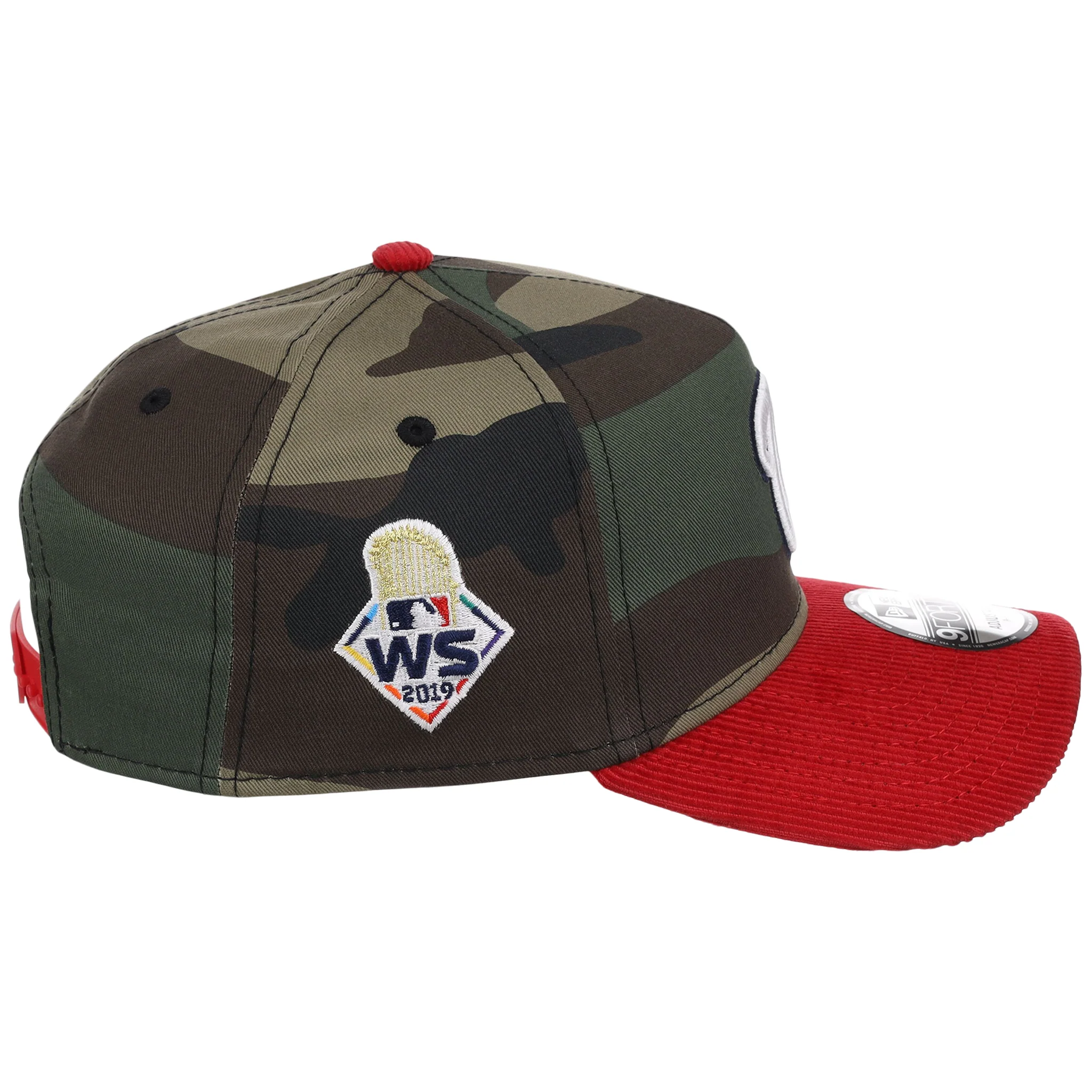 Washington Nationals MLB Woodland Contrast New Era 9FORTY - Image 3